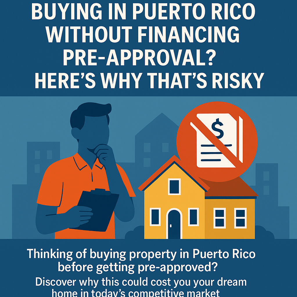 Buying in Puerto Rico Without Financing Pre-Approval? Here’s Why That’s Risky